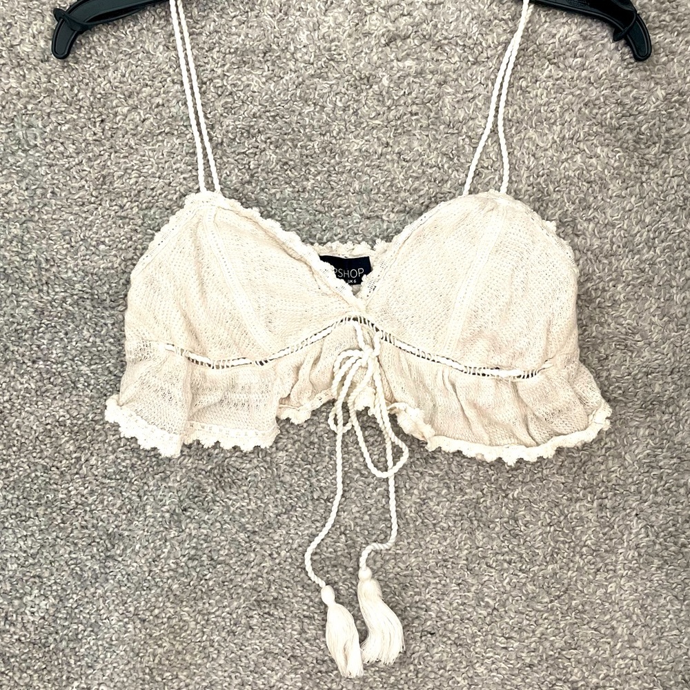 Crochet crop top